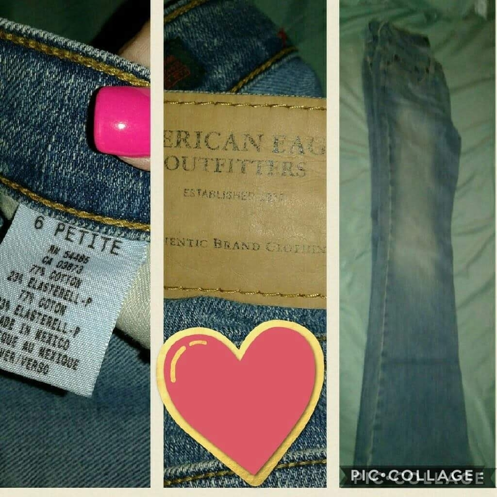 American Eagle size 6 petite jeans